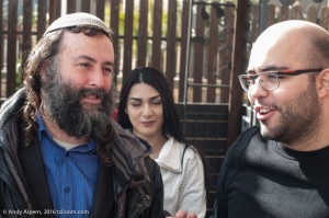 AR Director Eliyahu McLean and Assistant Director, Abed Manasra