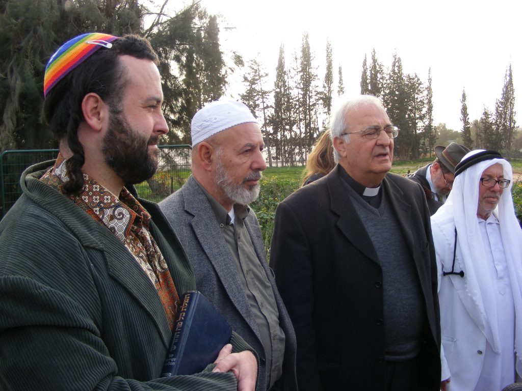 Religious leaders coming together for peace