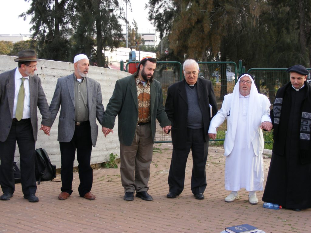 A zikr for peace, in both Arabic and Hebrew