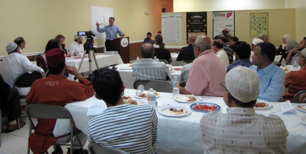 Sheikh Ghassan Manasra says that without connection, he cannot be complete, even during Ramadan